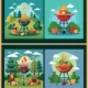 Outdoor BBQ Grill & Summer Picnic Vector Set